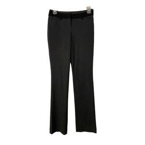 Express Editor Gray Mid-Rise Flared Leg Dress Pants Size 00 Regular